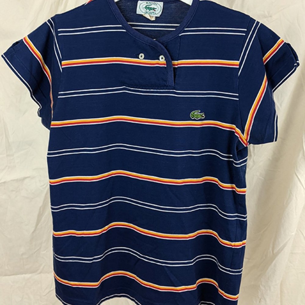 Rare 1980s Vintage Lacoste Tee Size S
